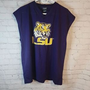 Men's Pro Edge "LSU Tigers" basketball jersey, size XL